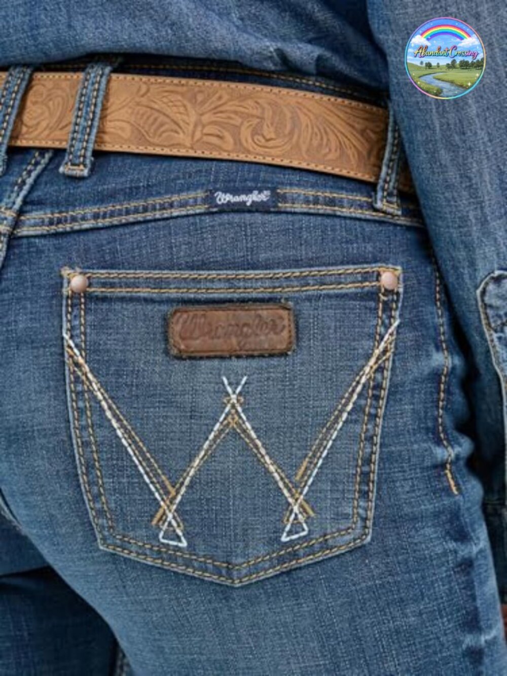 Wrangler Cash Mid Rise Boot Cut Ultimate Riding Jean - Picture 4 of 6